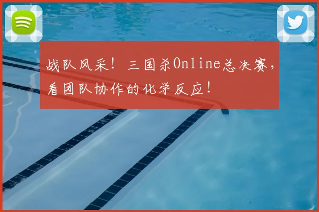 战队风采！三国杀Online总决赛，看团队协作的化学反应！
